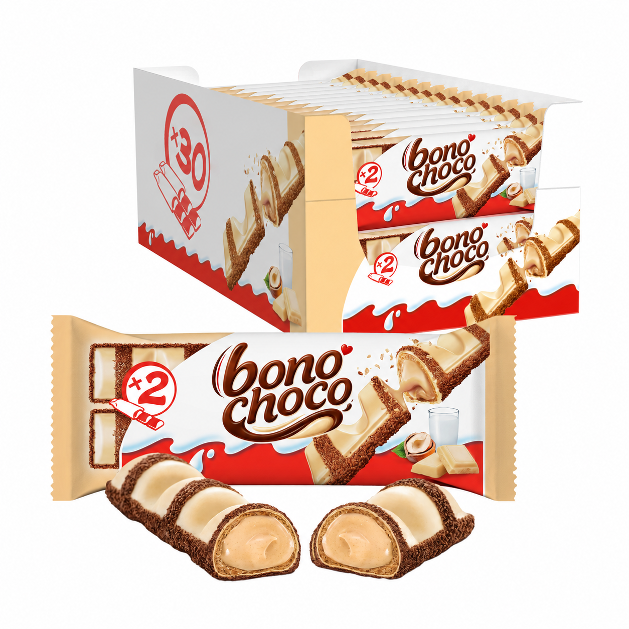 30 barres chocolatées